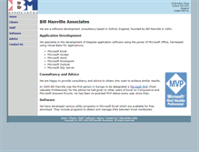 Tablet Screenshot of manville.org.uk